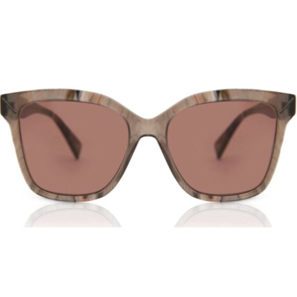 Yohji Yamamoto 5002-941 Grey / Red Lens Sunglasses - Picture 2 of 3